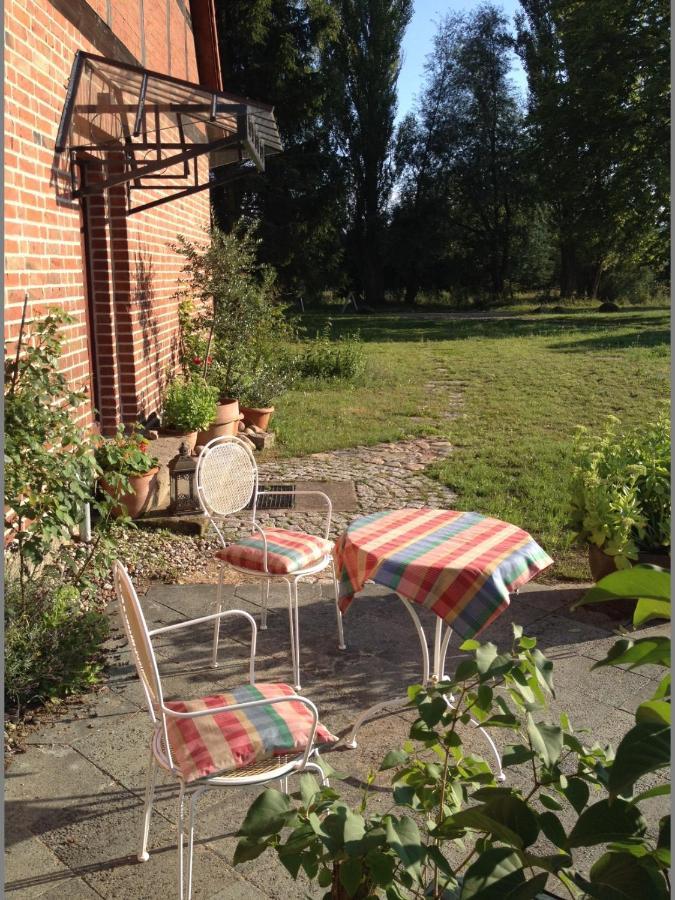 Ferienwohnung 1 Im Landhaus Am Wildpark Boek Buitenkant foto