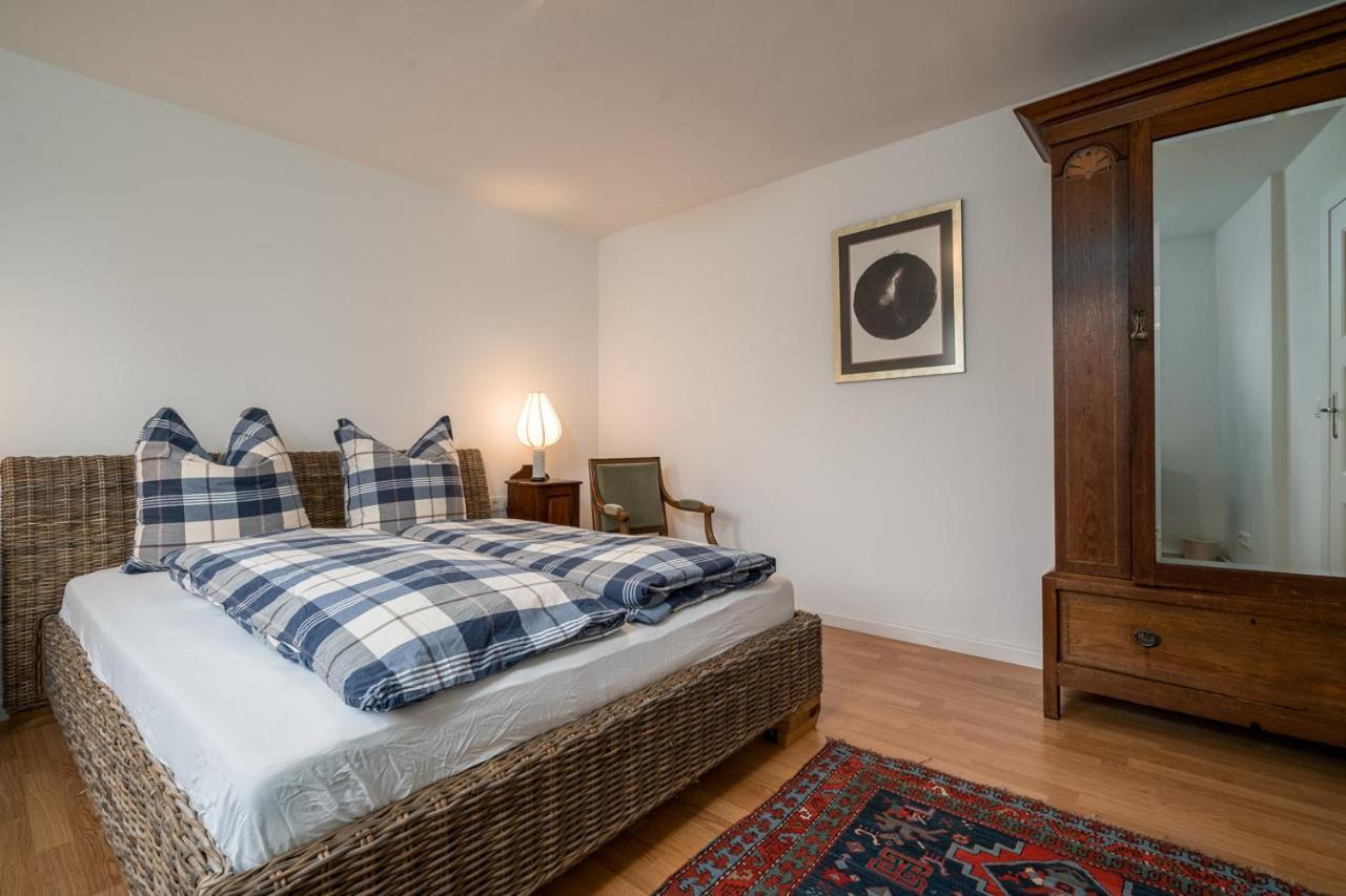 Ferienwohnung 1 Im Landhaus Am Wildpark Boek Buitenkant foto