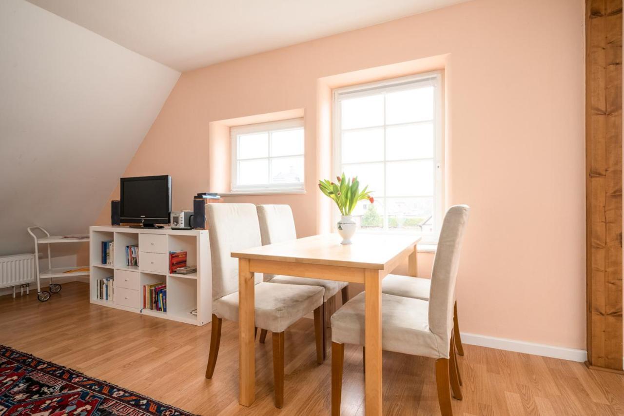 Ferienwohnung 1 Im Landhaus Am Wildpark Boek Buitenkant foto