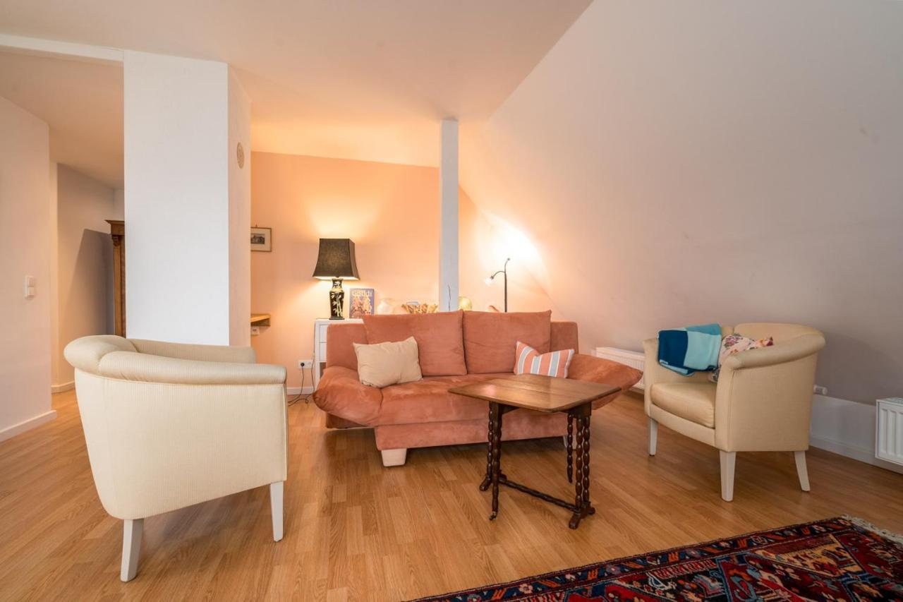 Ferienwohnung 1 Im Landhaus Am Wildpark Boek Buitenkant foto