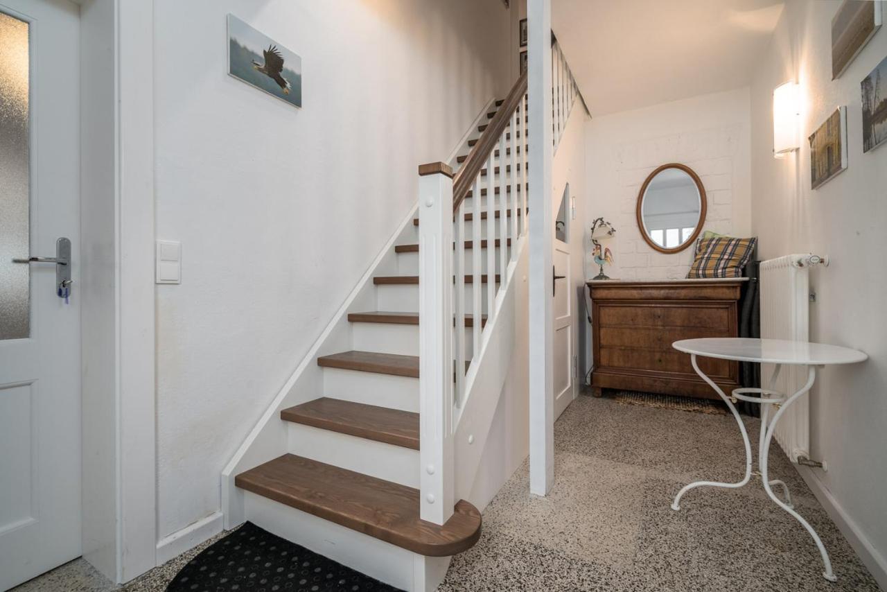 Ferienwohnung 1 Im Landhaus Am Wildpark Boek Buitenkant foto