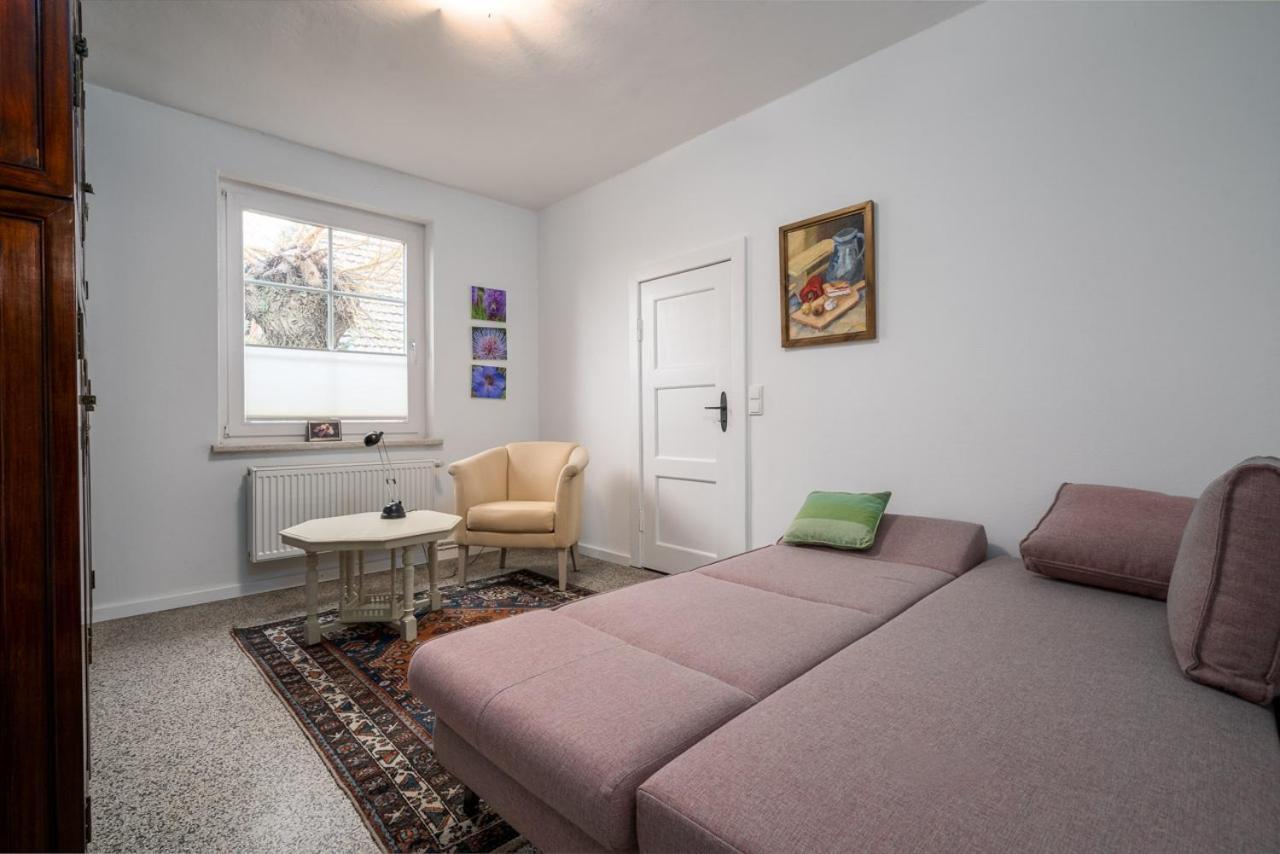 Ferienwohnung 1 Im Landhaus Am Wildpark Boek Buitenkant foto